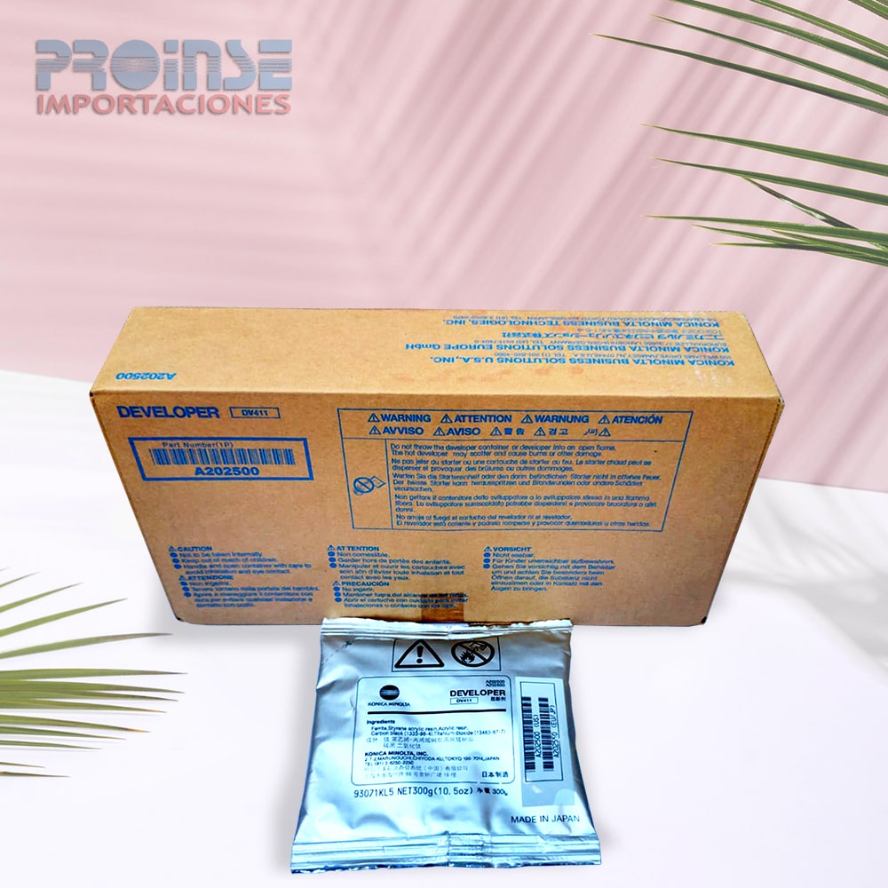 Revelador Original Konica Minolta Bizhub 223/283/363/423 (DV 411 ...